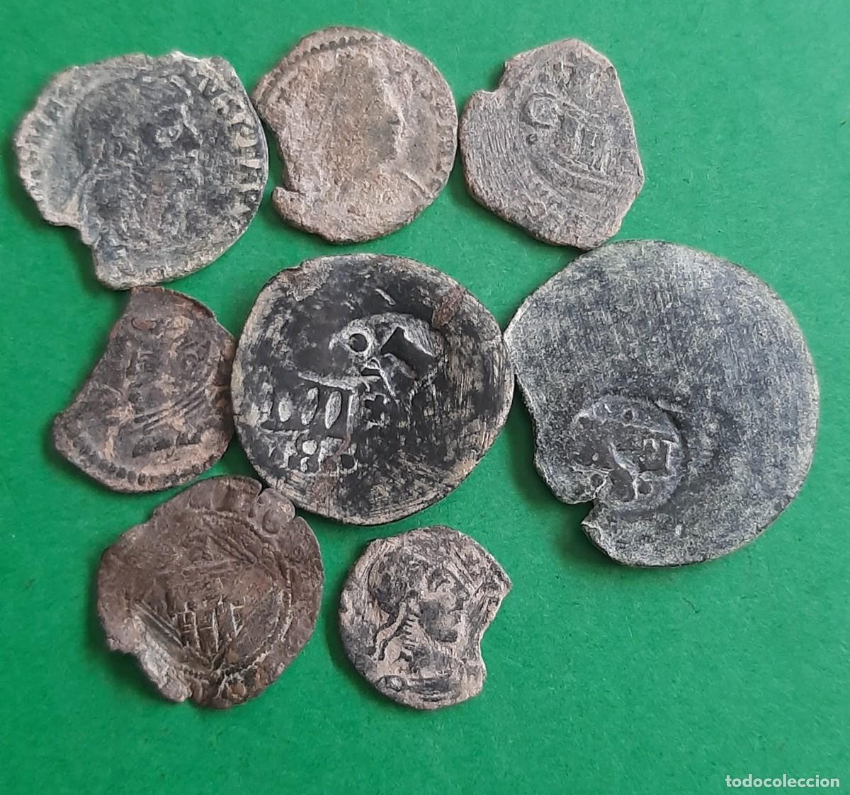 Monedas antiguas de Europa: LOTE DE MONEDAS ANTIGUAS EN BAJA CONSERVACI&Oacute;N