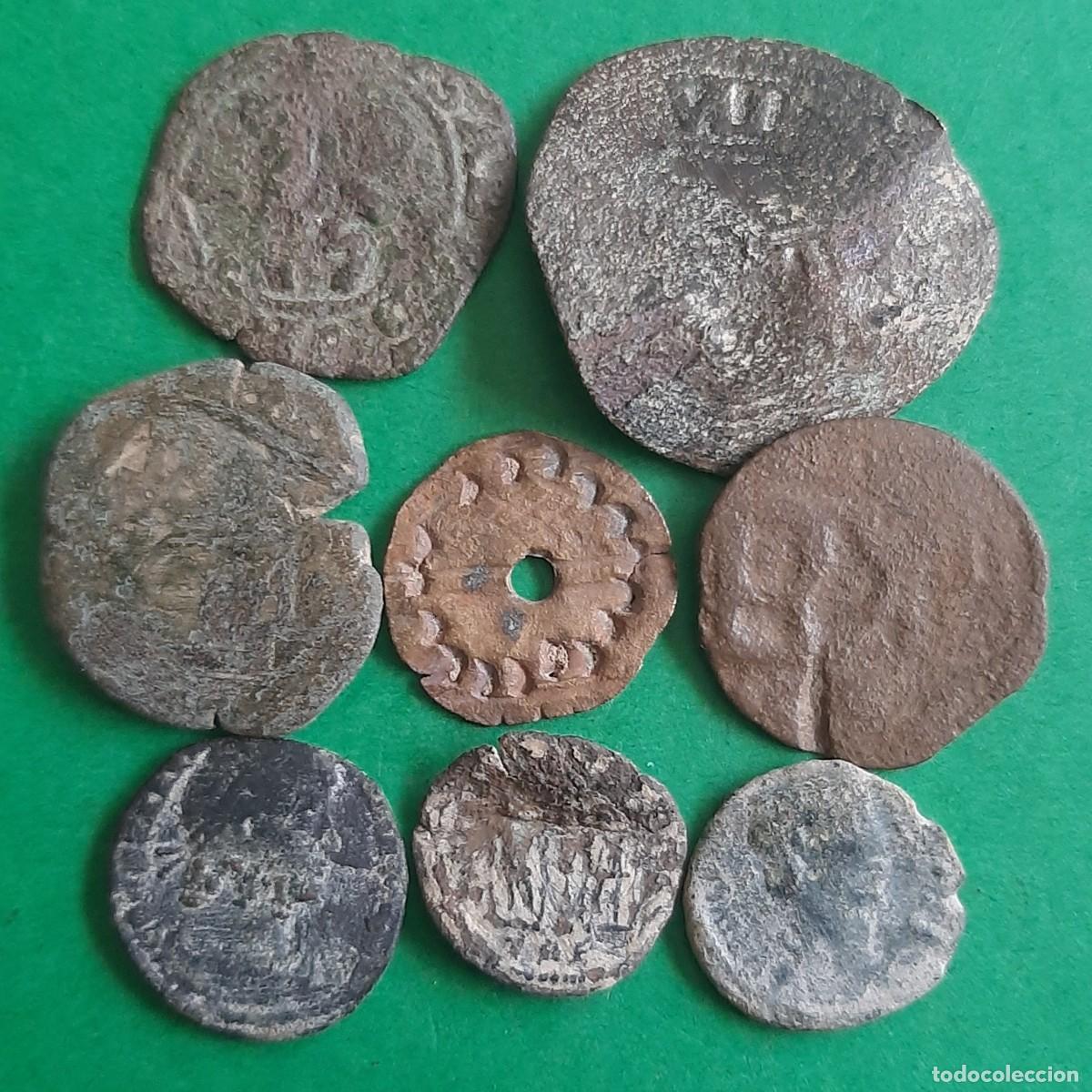 Monedas antiguas de Europa: LOTE DE MONEDAS ANTIGUAS EN BAJA CONSERVACI&Oacute;N