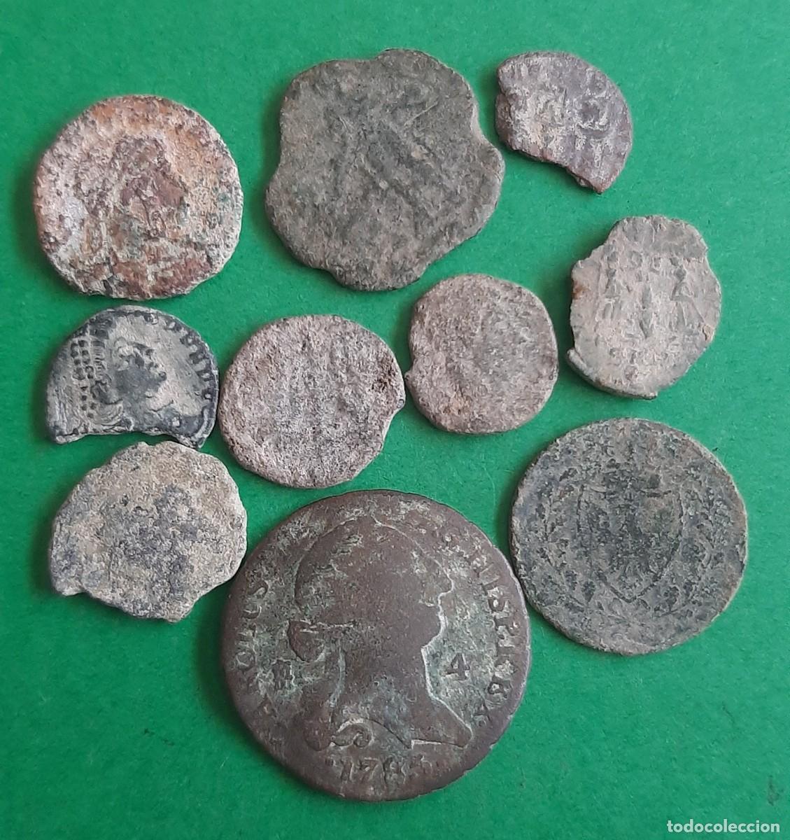 Monedas antiguas de Europa: LOTE DE MONEDAS ANTIGUAS EN BAJA CONSERVACI&Oacute;N