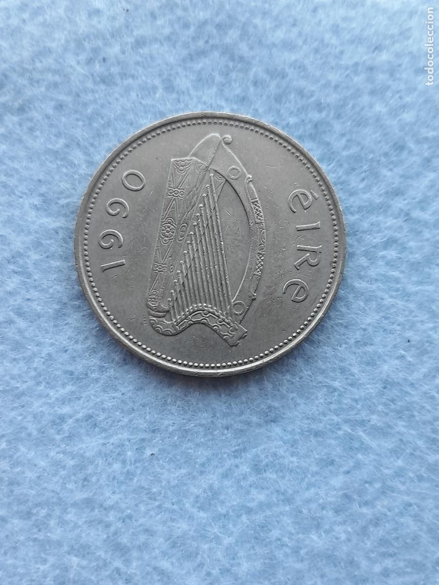 Monedas antiguas de Europa: Irlanda. 1 Libra. A&ntilde;o 1990. - Foto 2