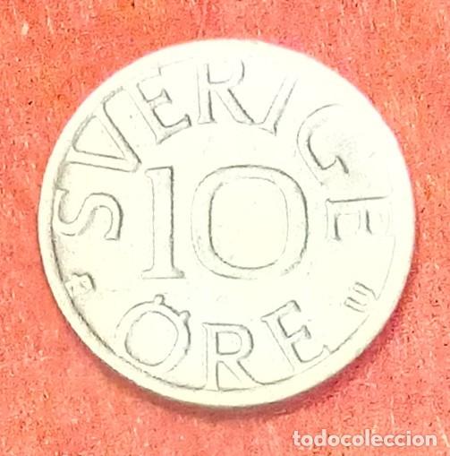 Monedas antiguas de Europa: MONEDA DE SUECIA 1977 - 10 ORE - COBRE-N&Iacute;QUEL