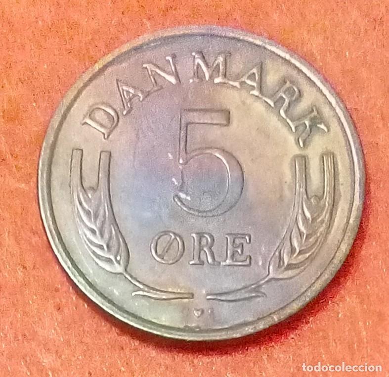 Monedas antiguas de Europa: MONEDA DE DINAMARCA 1969 - 5 ORE - BRONCE - Foto 1