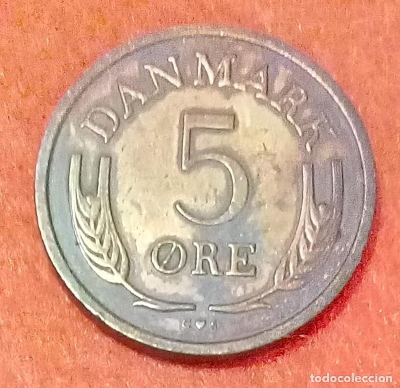 Monedas antiguas de Europa: MONEDA DE DINAMARCA 1970 - 5 ORE - BRONCE