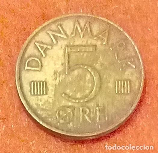 Monedas antiguas de Europa: MONEDA DE DINAMARCA 1973 - 5 ORE - HIERRO REVESTIDO DE COBRE