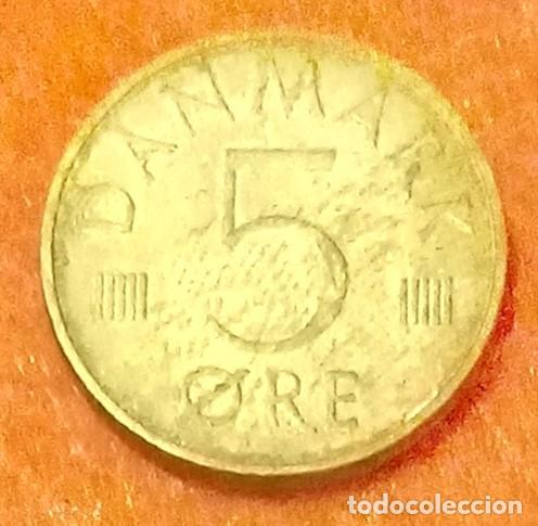 Monedas antiguas de Europa: MONEDA DE DINAMARCA 1984 - 5 ORE - HIERRO REVESTIDO DE COBRE