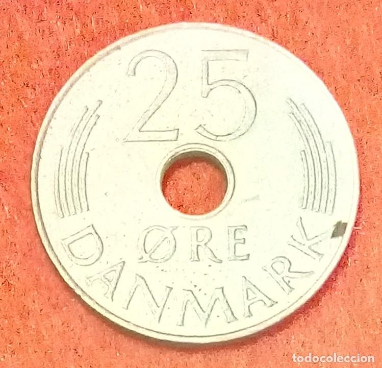 Monedas antiguas de Europa: MONEDA DE DINAMARCA 1978 - 25 ORE - COBRE-N&Iacute;QUEL