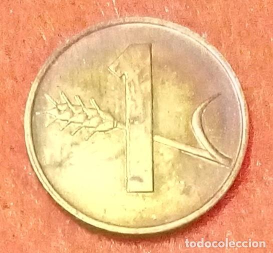 Monedas antiguas de Europa: MONEDA DE SUIZA 1971 - 1 RAPPEN - BRONCE
