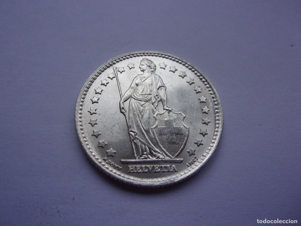 Monedas antiguas de Europa: 24SCL17 Suiza 1 franco de plata 1947 B
