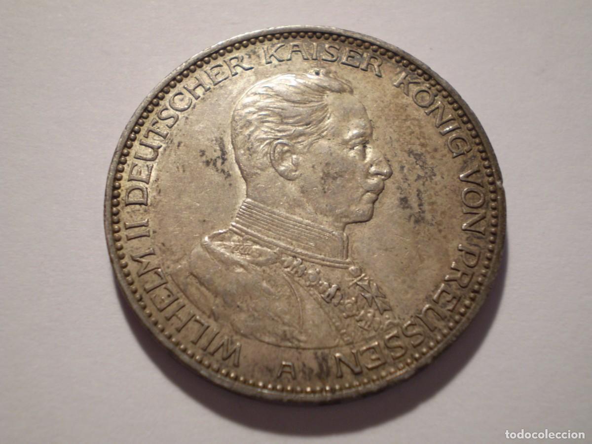 Monedas antiguas de Europa: 12SCB13 Germany Prussia 1914 A silver 3 mark