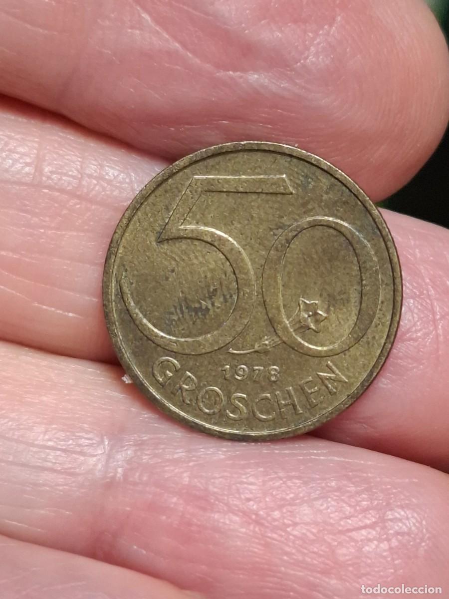 Monedas antiguas de Europa: MONEDA DE AUSTRIA DE 50 GROSCHEN DE 1978 - Foto 2
