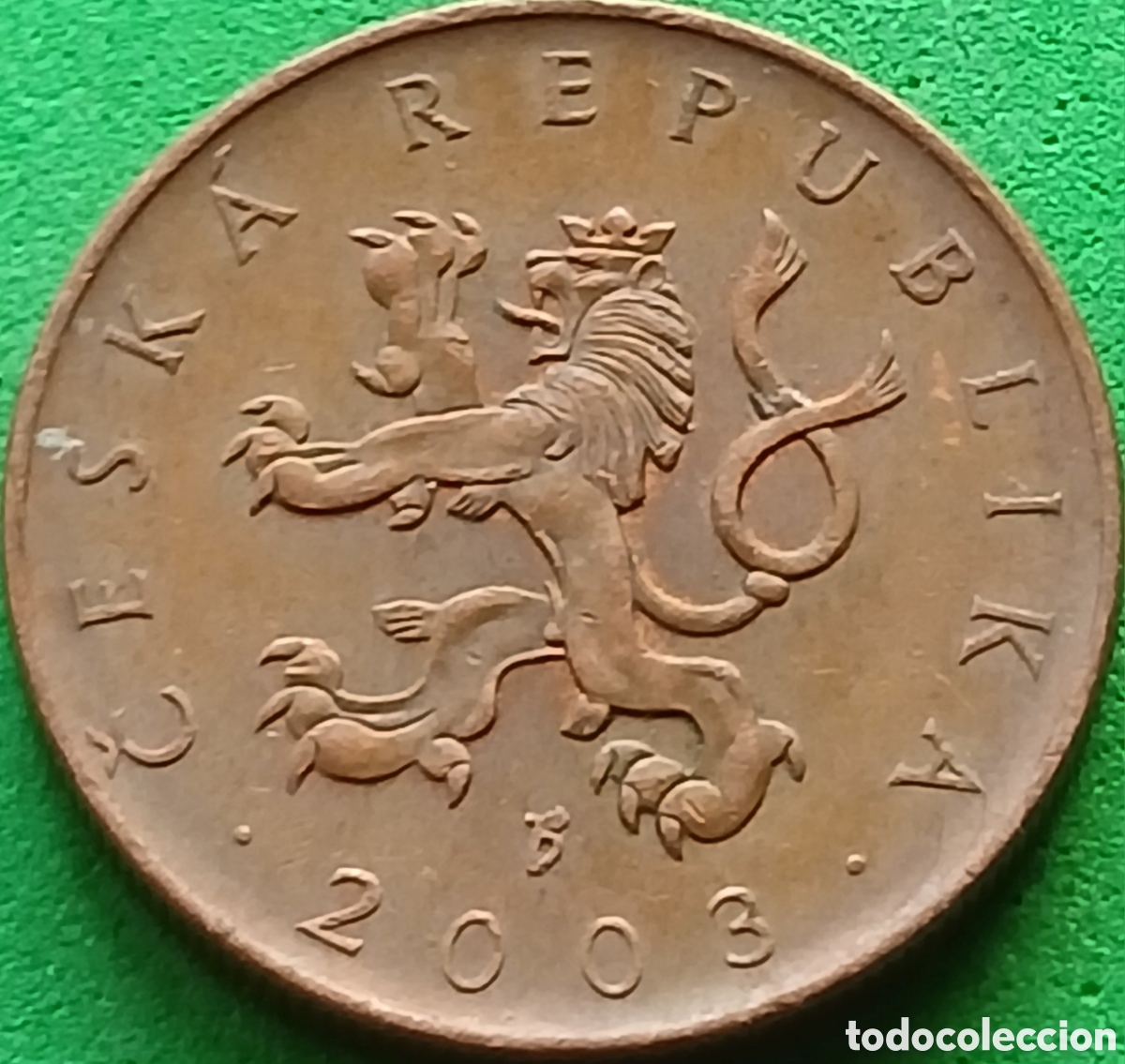 Monedas antiguas de Europa: Rep&uacute;blica Checa 10 coronas 2003 km#4