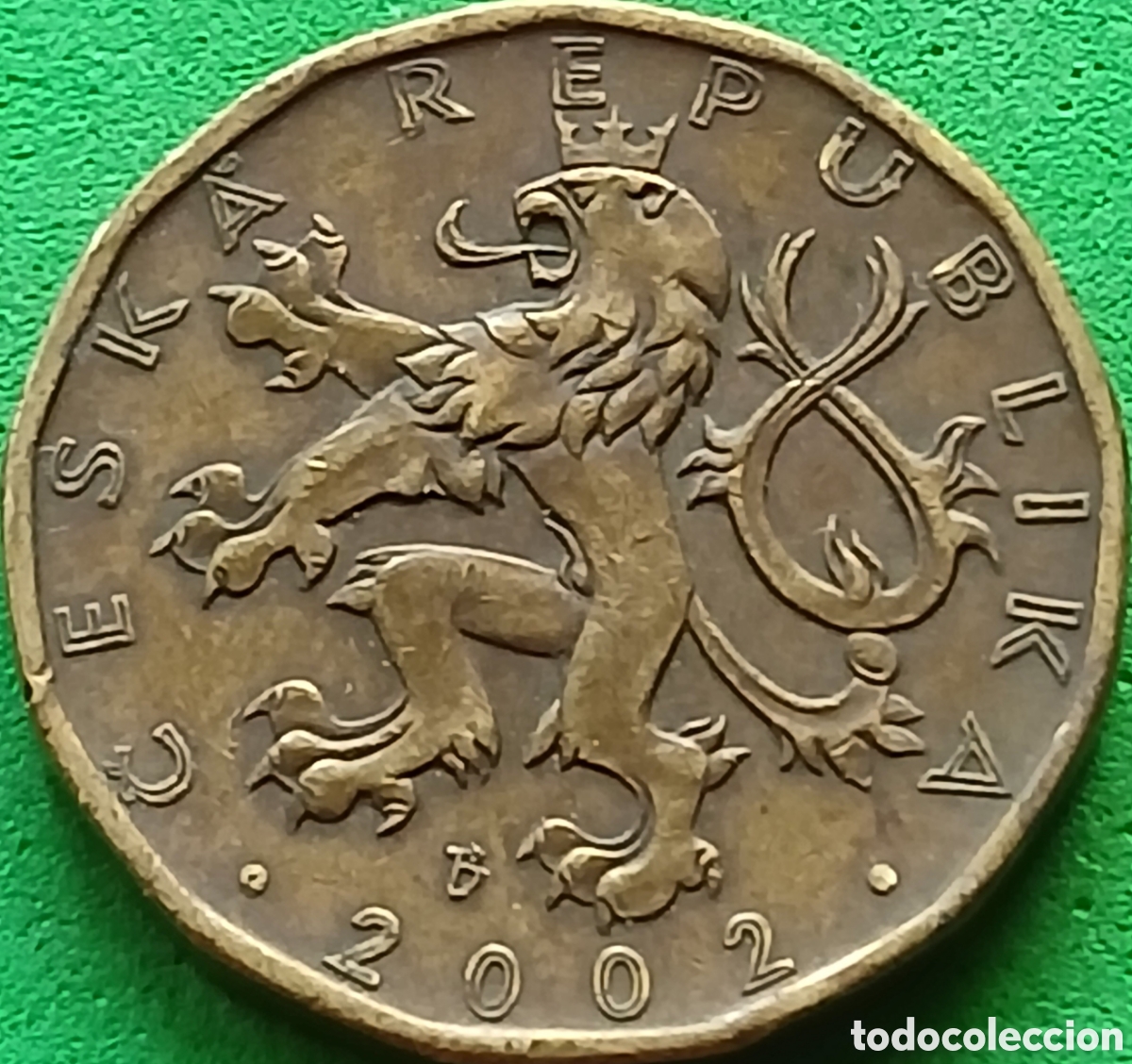 Monedas antiguas de Europa: Rep&uacute;blica Checa 20 coronas 2002 km#5