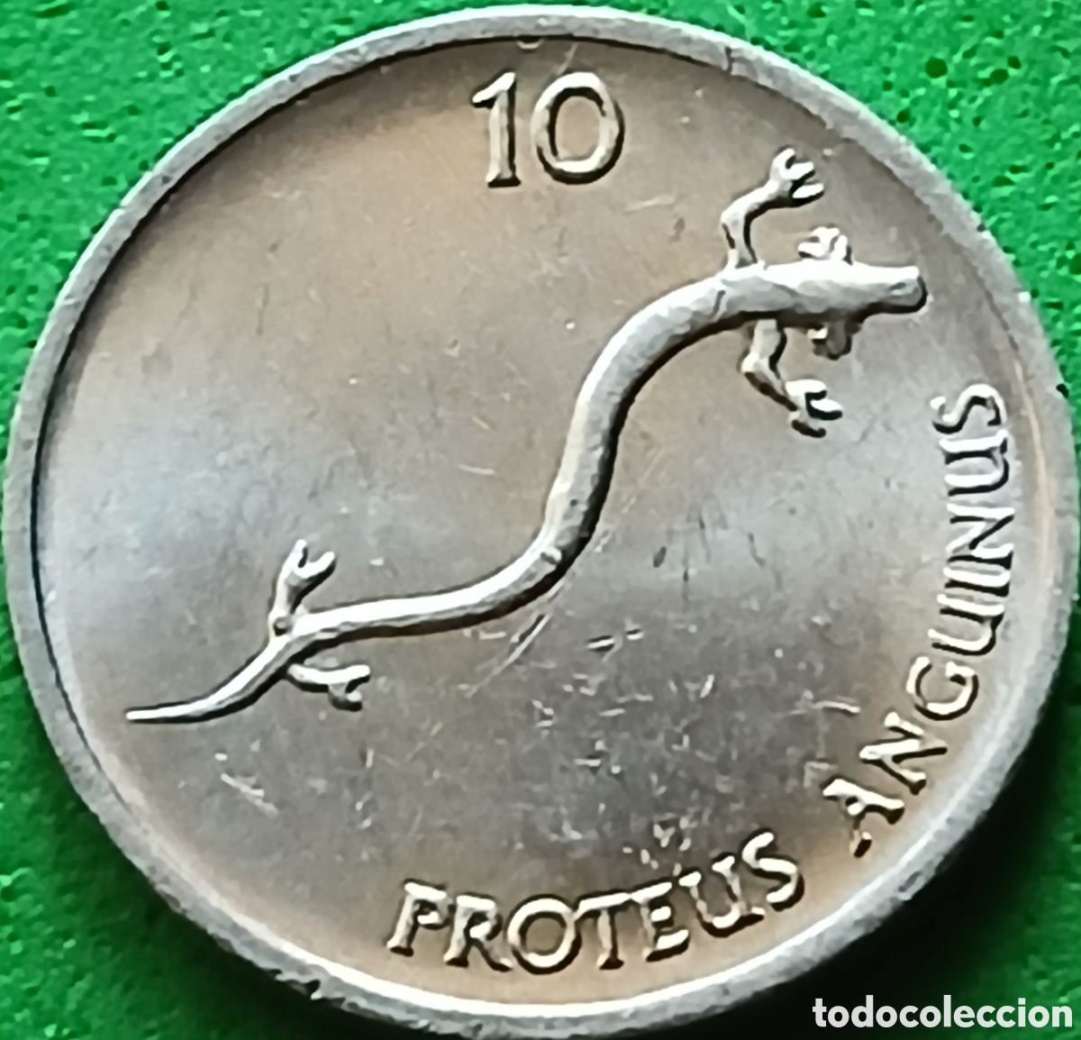 Monedas antiguas de Europa: Eslovenia 10 stotinov 1993 km#7