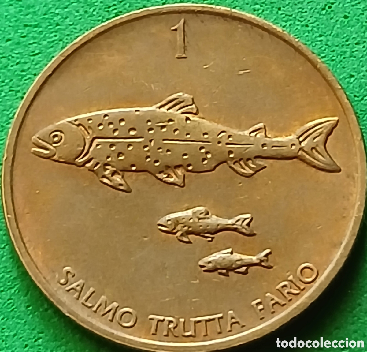 Monedas antiguas de Europa: Eslovenia 1 tolar 1993 km#4