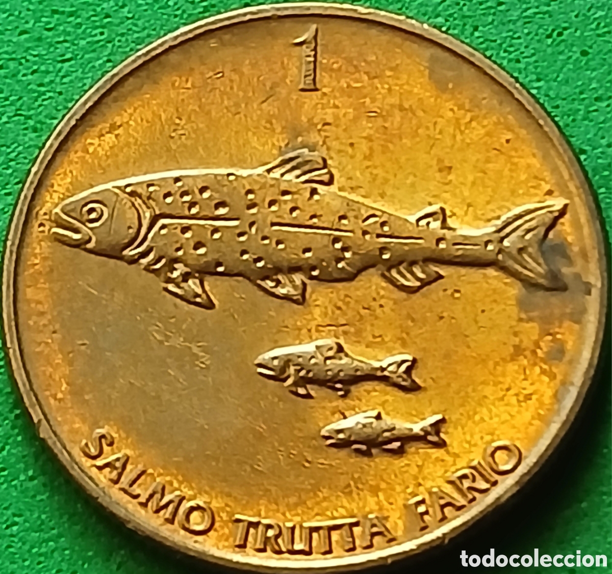 Monedas antiguas de Europa: Eslovenia 1 tolar 1995 km#4