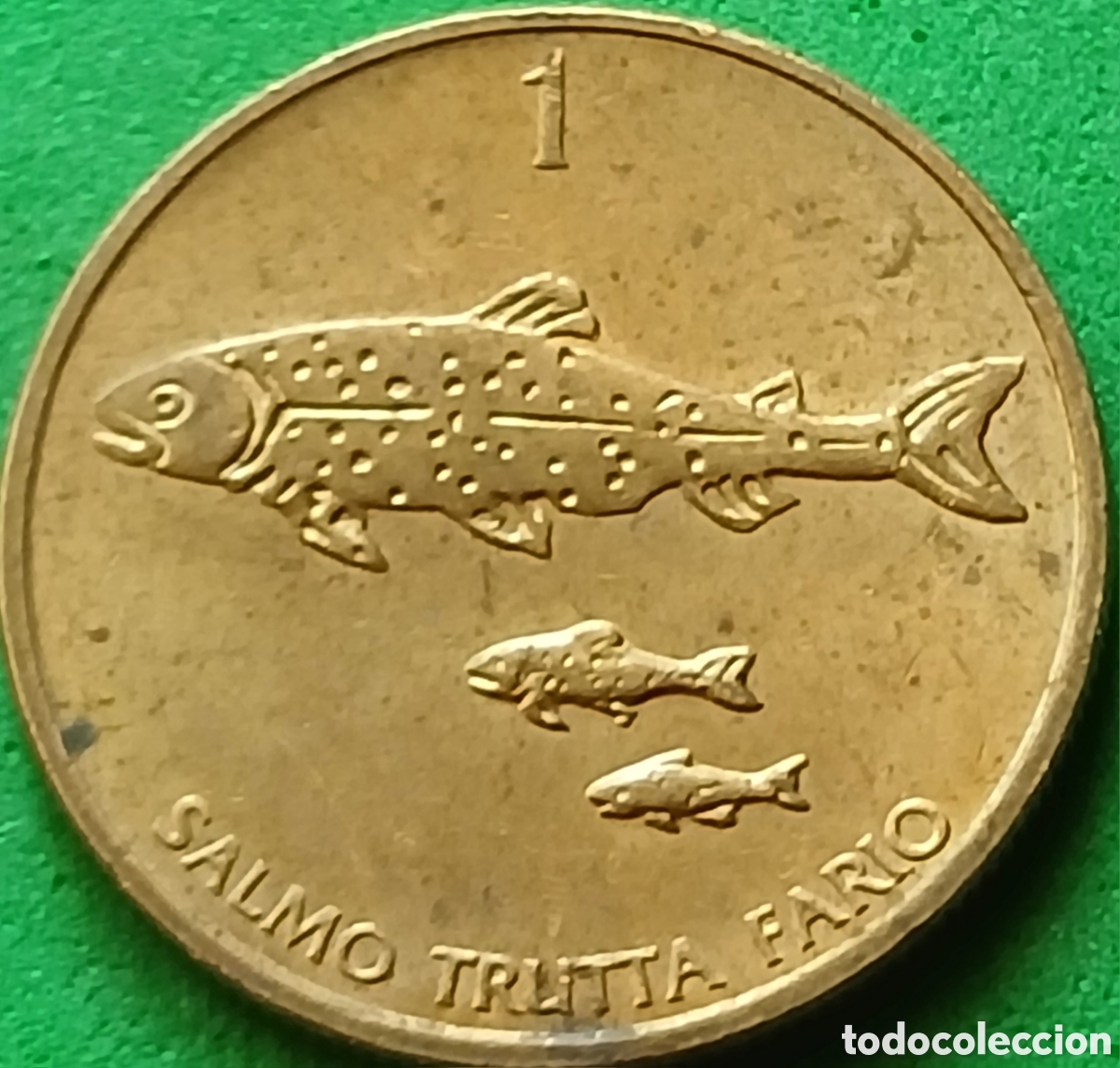 Monedas antiguas de Europa: Eslovenia 1 tolar 1996 km#4
