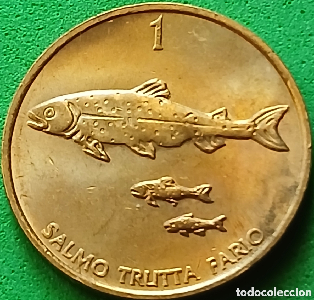 Monedas antiguas de Europa: Eslovenia 1 tolar 1998 km#4