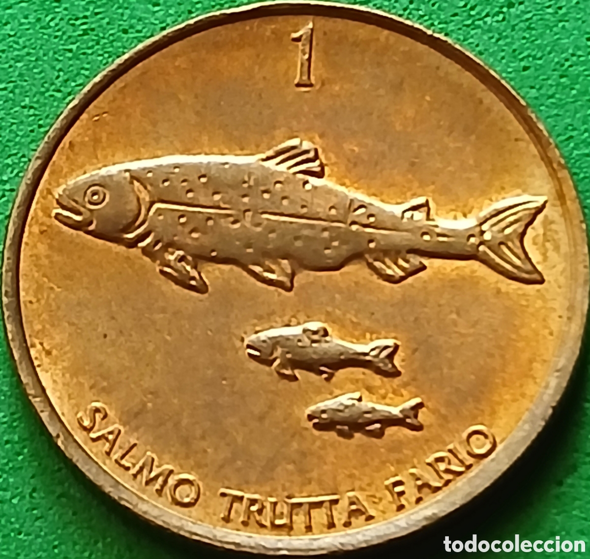 Monedas antiguas de Europa: Eslovenia 1 tolar 2000 km#4