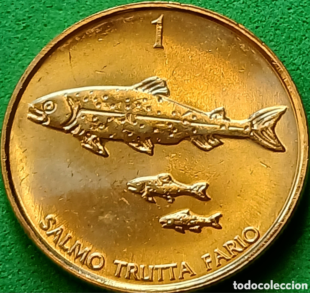 Monedas antiguas de Europa: Eslovenia 1 tolar 2004 km#4