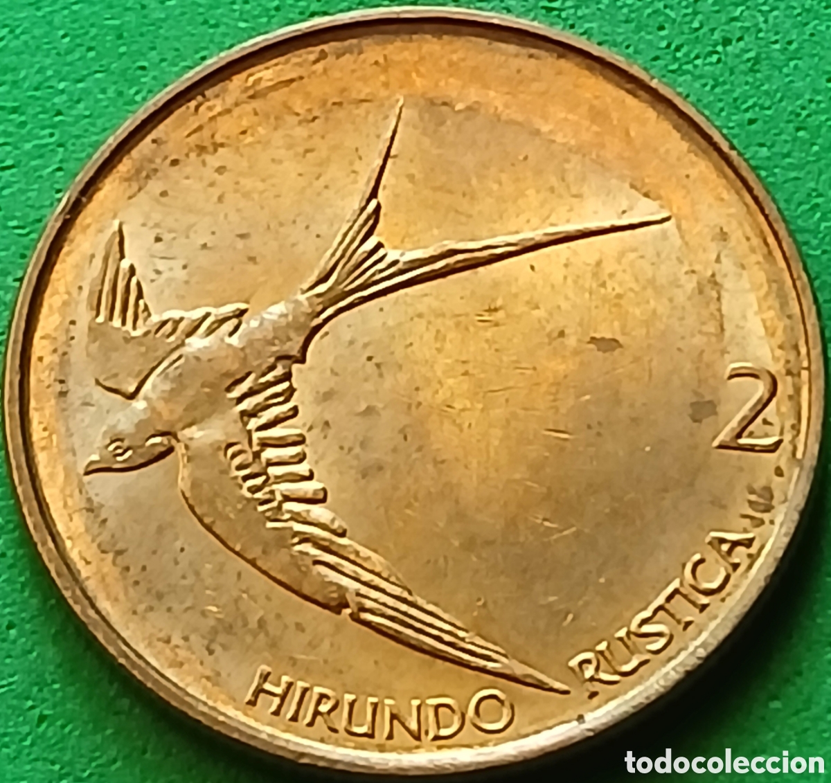 Monedas antiguas de Europa: Eslovenia 2 tolarja 1994 km#5 &rdquo;4&rdquo;abierto