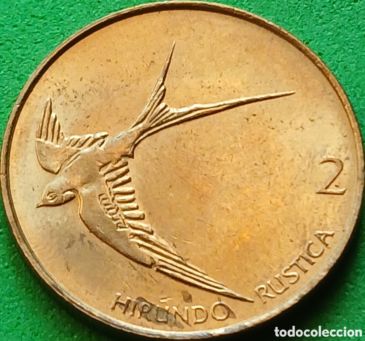Monedas antiguas de Europa: Eslovenia 2 tolarja 2001 km#5