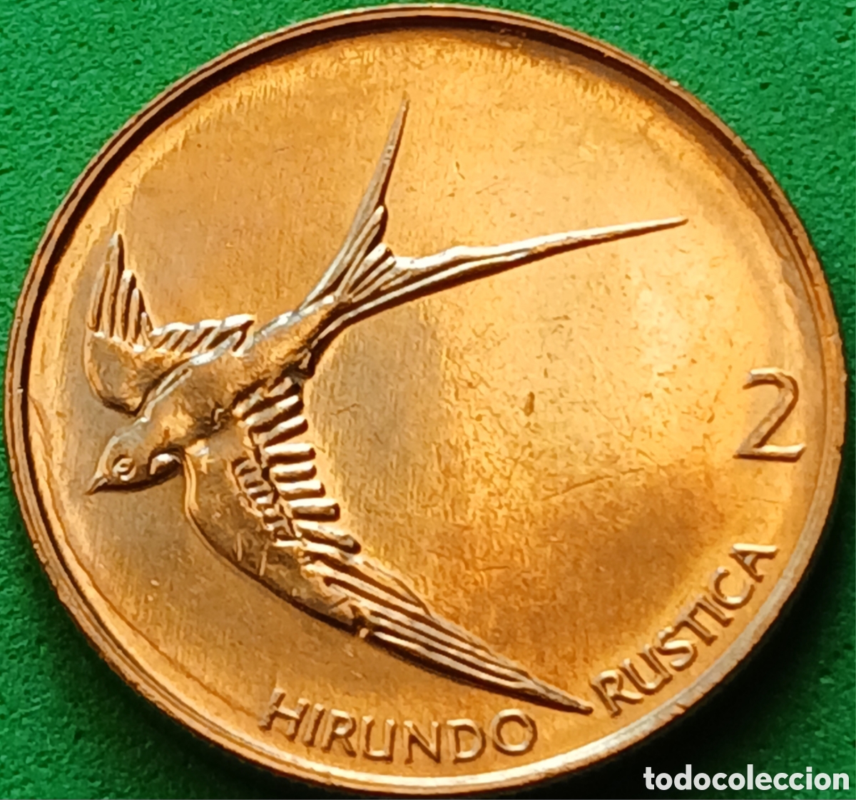 Monedas antiguas de Europa: Eslovenia 2 tolarja 2004 km#5