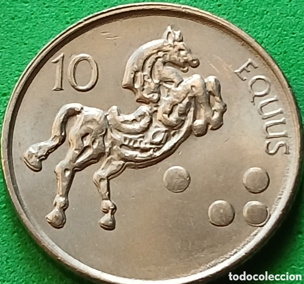 Monedas antiguas de Europa: Eslovenia 10 tolarjev 2001 km#41