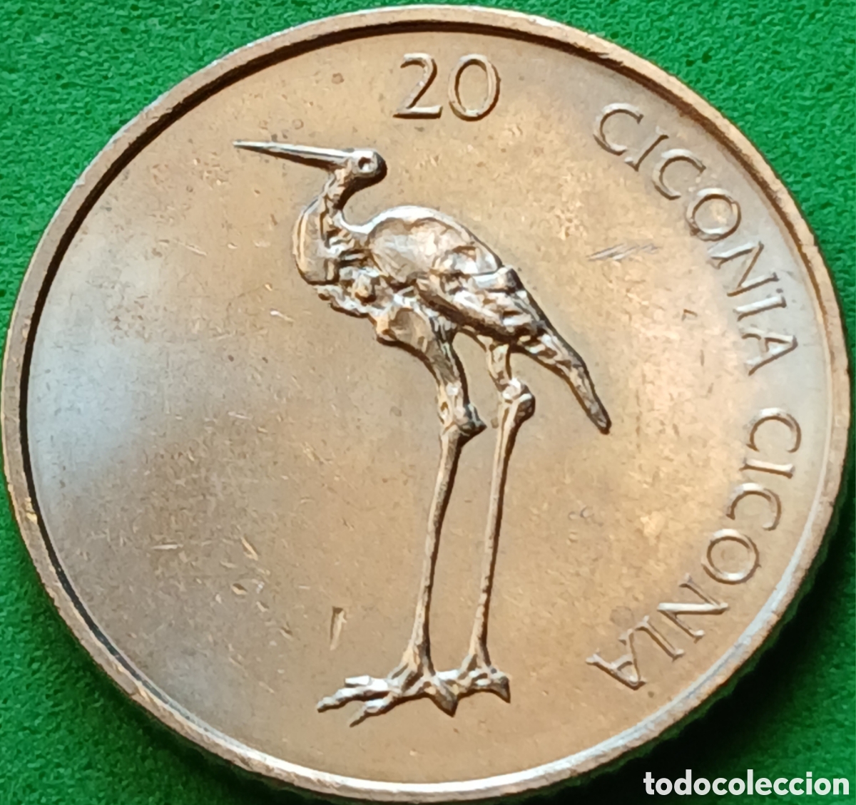 Monedas antiguas de Europa: Eslovenia 20 tolarjev 2004 km#51