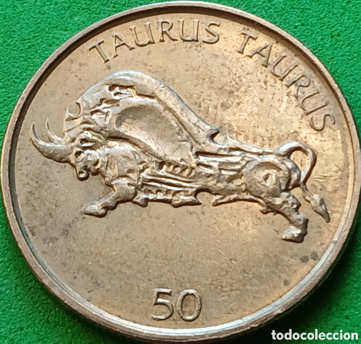 Monedas antiguas de Europa: Eslovenia 50 tolarjev 2003 km#52