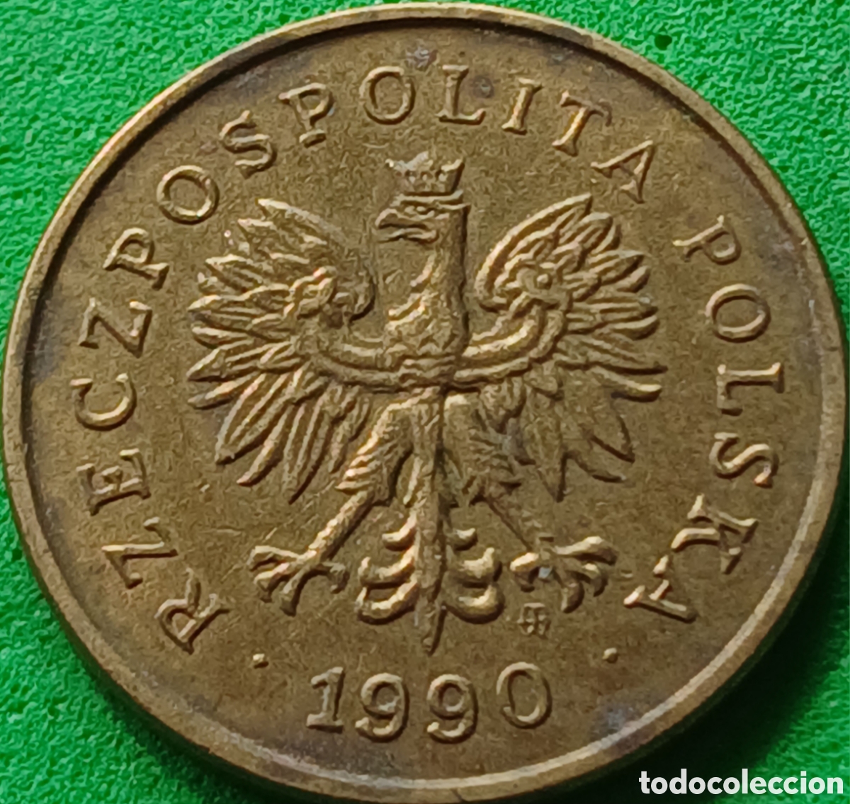 Monedas antiguas de Europa: Polonia 2 grosze 1990 Y#277