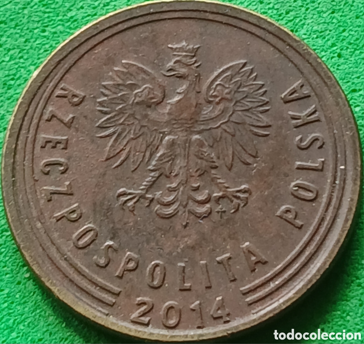 Monedas antiguas de Europa: Polonia 2 grosze 2014 Y#924