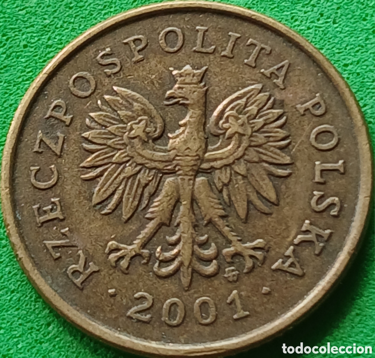 Monedas antiguas de Europa: Polonia 5 groszy 2001 Y#278