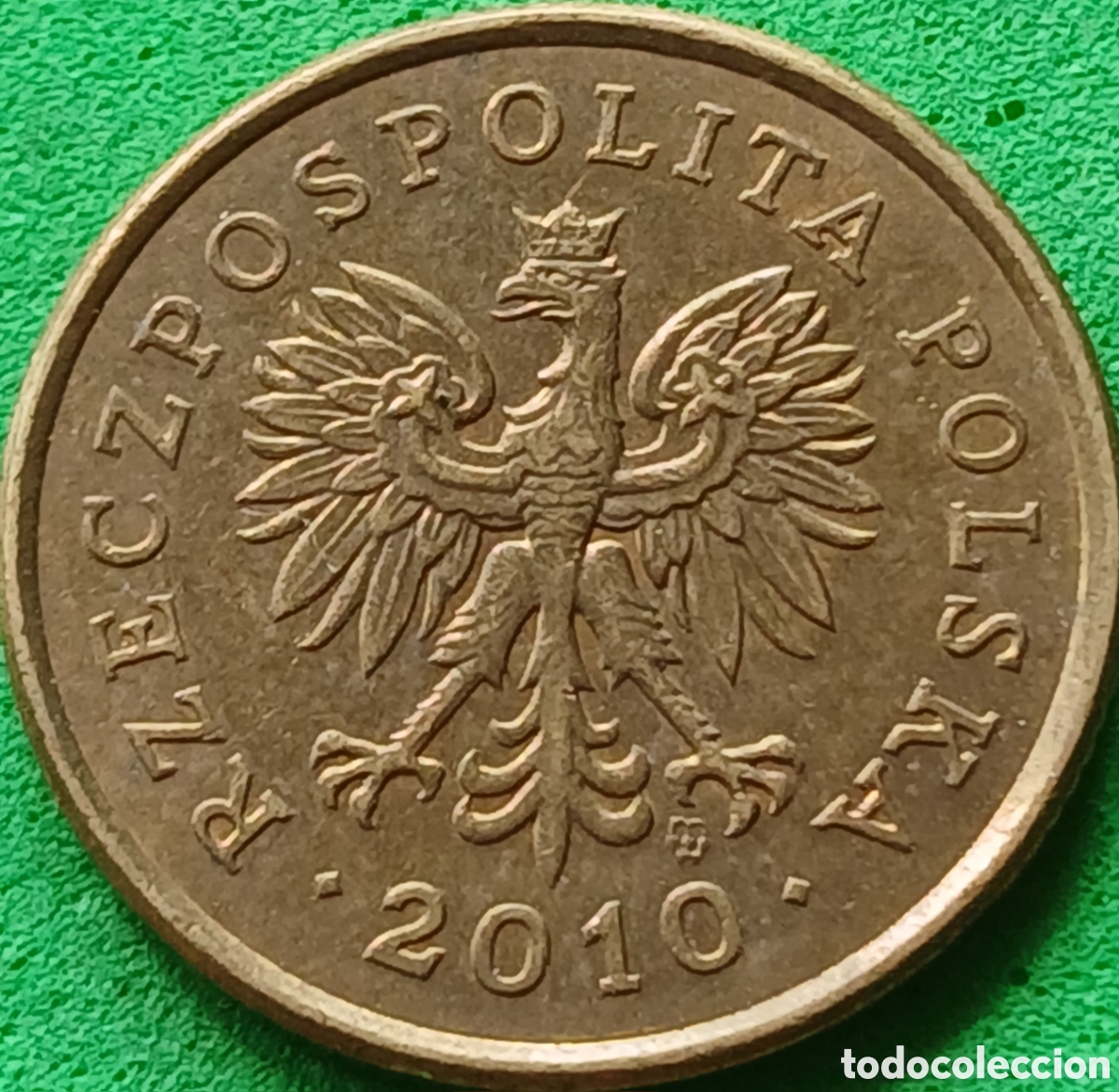 Monedas antiguas de Europa: Polonia 5 groszy 2010 Y#278