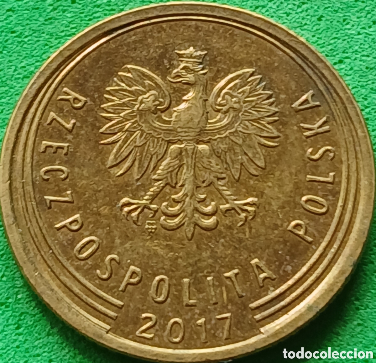 Monedas antiguas de Europa: Polonia 5 groszy 2017 UC#6