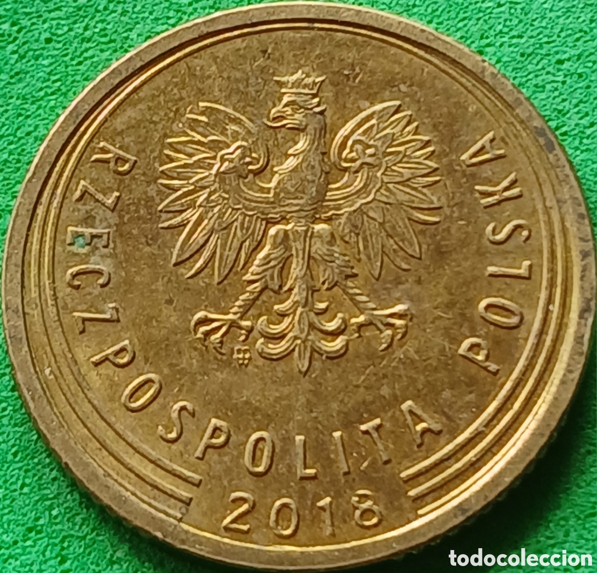 Monedas antiguas de Europa: Polonia 5 groszy 2018 UC#6
