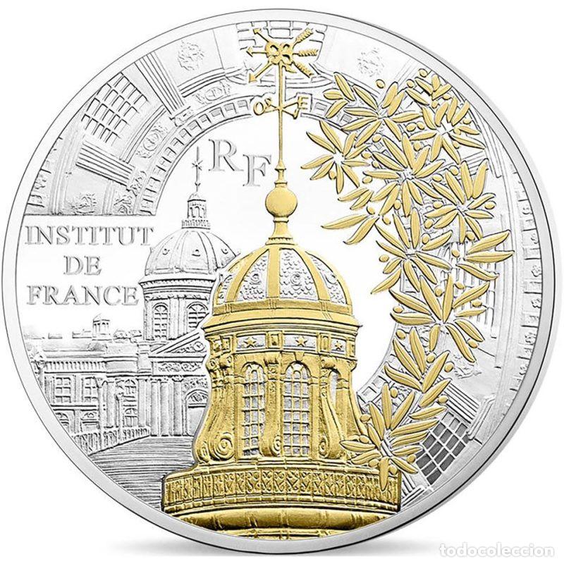 Monedas antiguas de Europa: FRANCIA 10 EURO PLATA TESOROS DE PARIS 2016 INSTITUTO DE FRANCIA