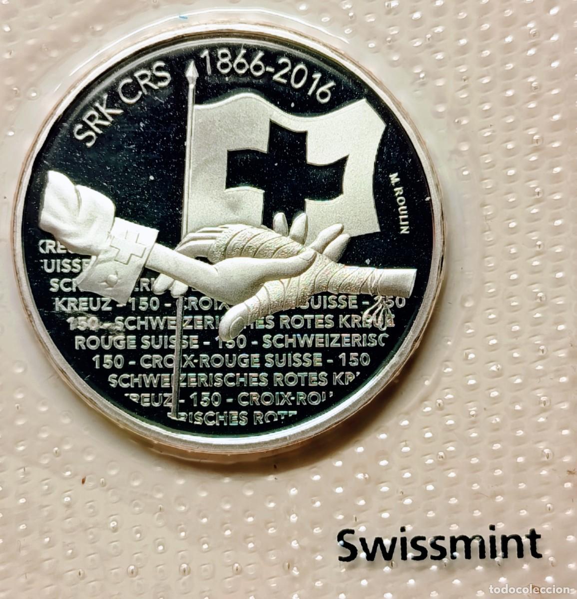 Monedas antiguas de Europa: SUIZA 5 MONEDAS DE 20 FRANCOS. 2016-2017. 20 GRAMOS DE PLATA 0,835. CALIDAD SIN CIRCULAR (FDC)