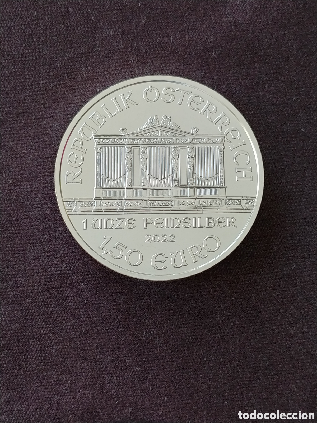 Monedas antiguas de Europa: Austria, 1,50 Euro 2022, plata .999, 1 Oz, S/C