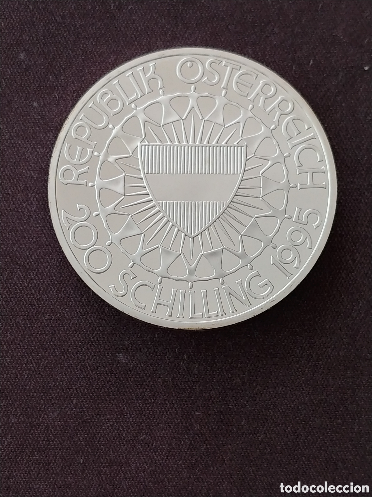 Monedas antiguas de Europa: Austria, 200 schilling 1995, Ag .925, 1 Oz., Proof