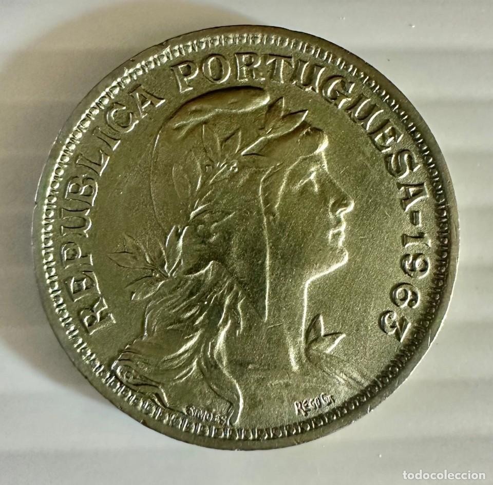Monedas antiguas de Europa: 1963 Portugal 50 Centavos Coin &ndash; Portuguese Republic &ndash; KM# 578 &ndash; Alpaca
