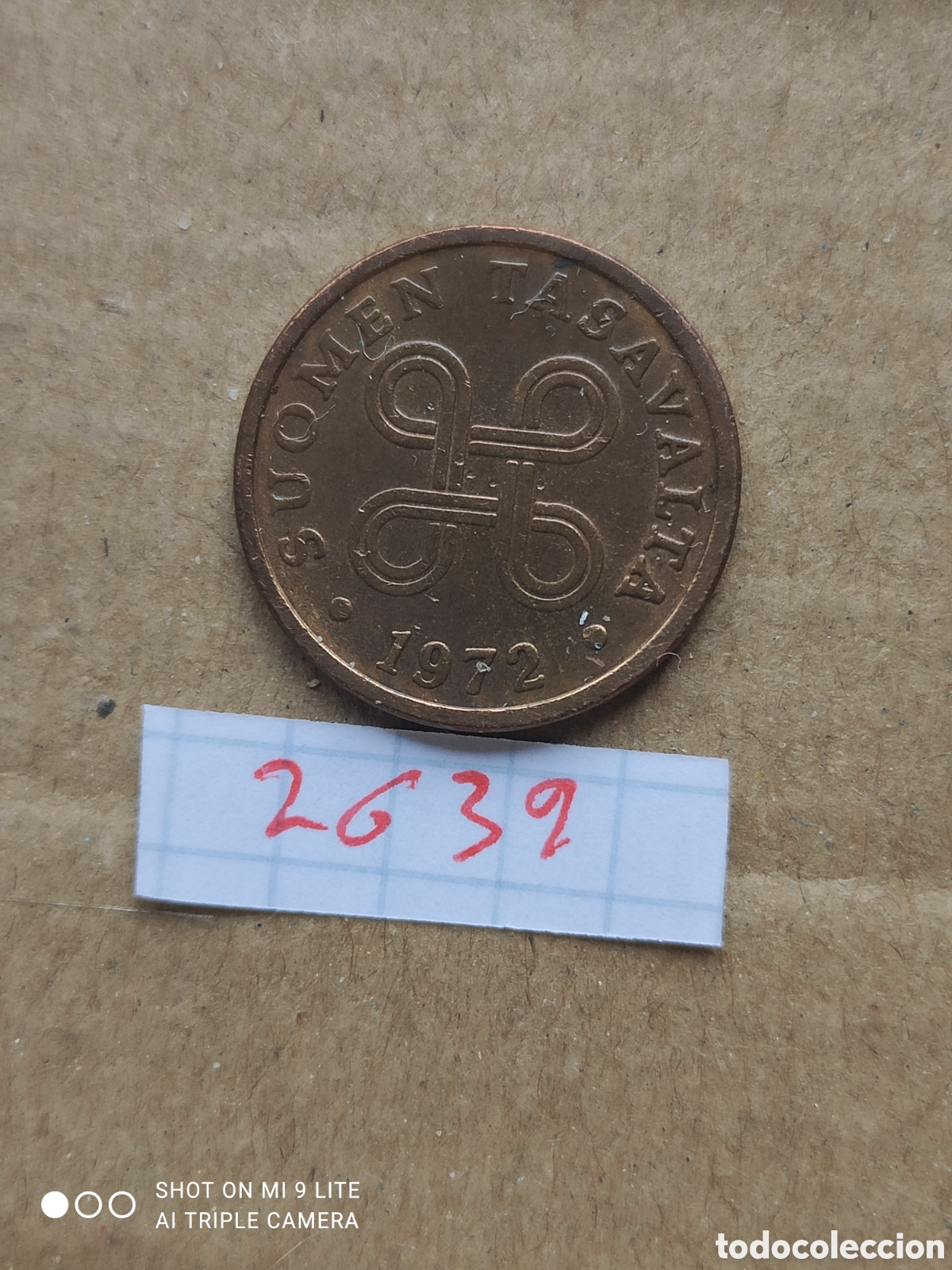 Monedas antiguas de Europa: Penny finales a&ntilde;o 1972