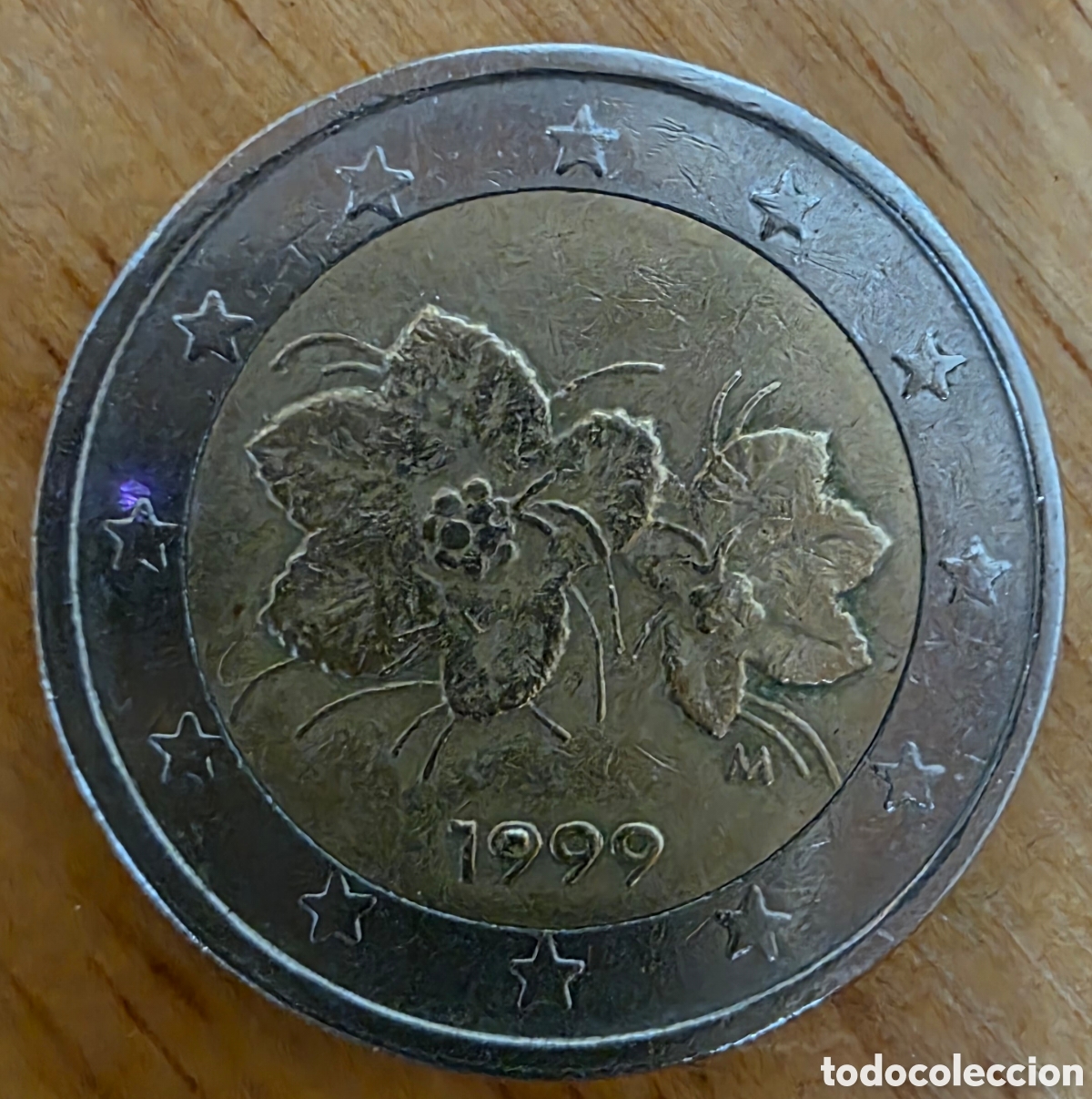 Monedas antiguas de Europa: Moneda de 2 euros. Finlandia. 1999