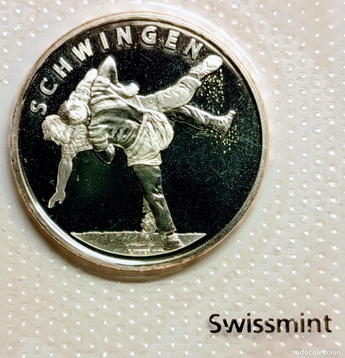 Monedas antiguas de Europa: SUIZA 5 MONEDAS DE 20 FRANCOS. 2012, 2013 Y 2014. 20 GRAMOS DE PLATA 0,835. SIN CIRCULAR (FDC).