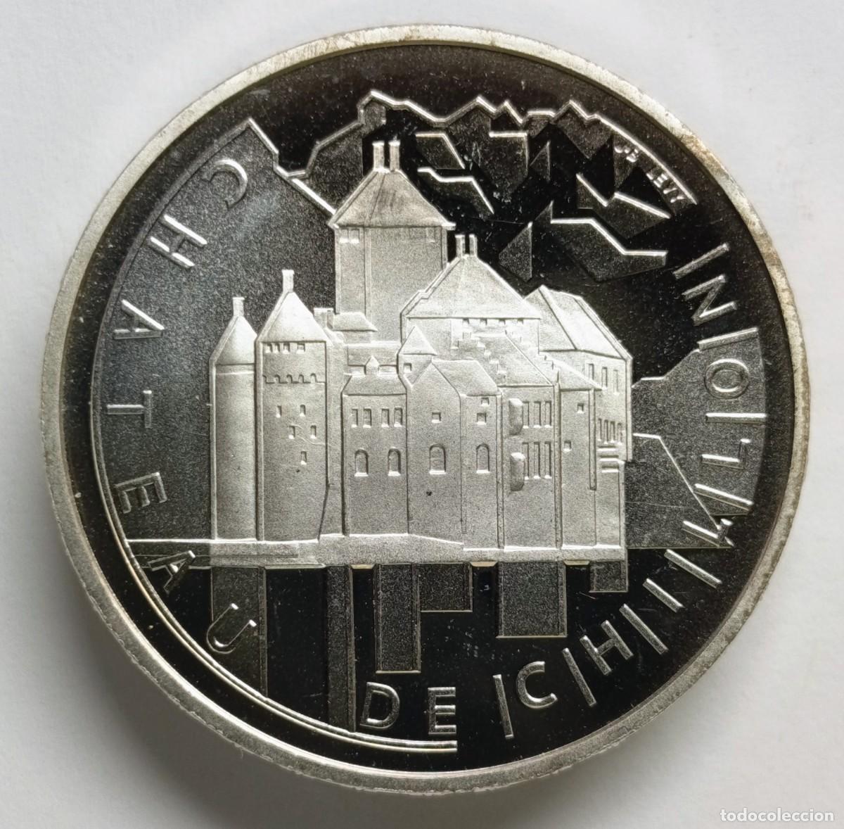 Monedas antiguas de Europa: SUIZA 6 MONEDAS DE 20 FRANCOS. 2004 A 2007. 20 GRAMOS DE PLATA 0,835. SIN CIRCULAR (FDC). ESCASAS