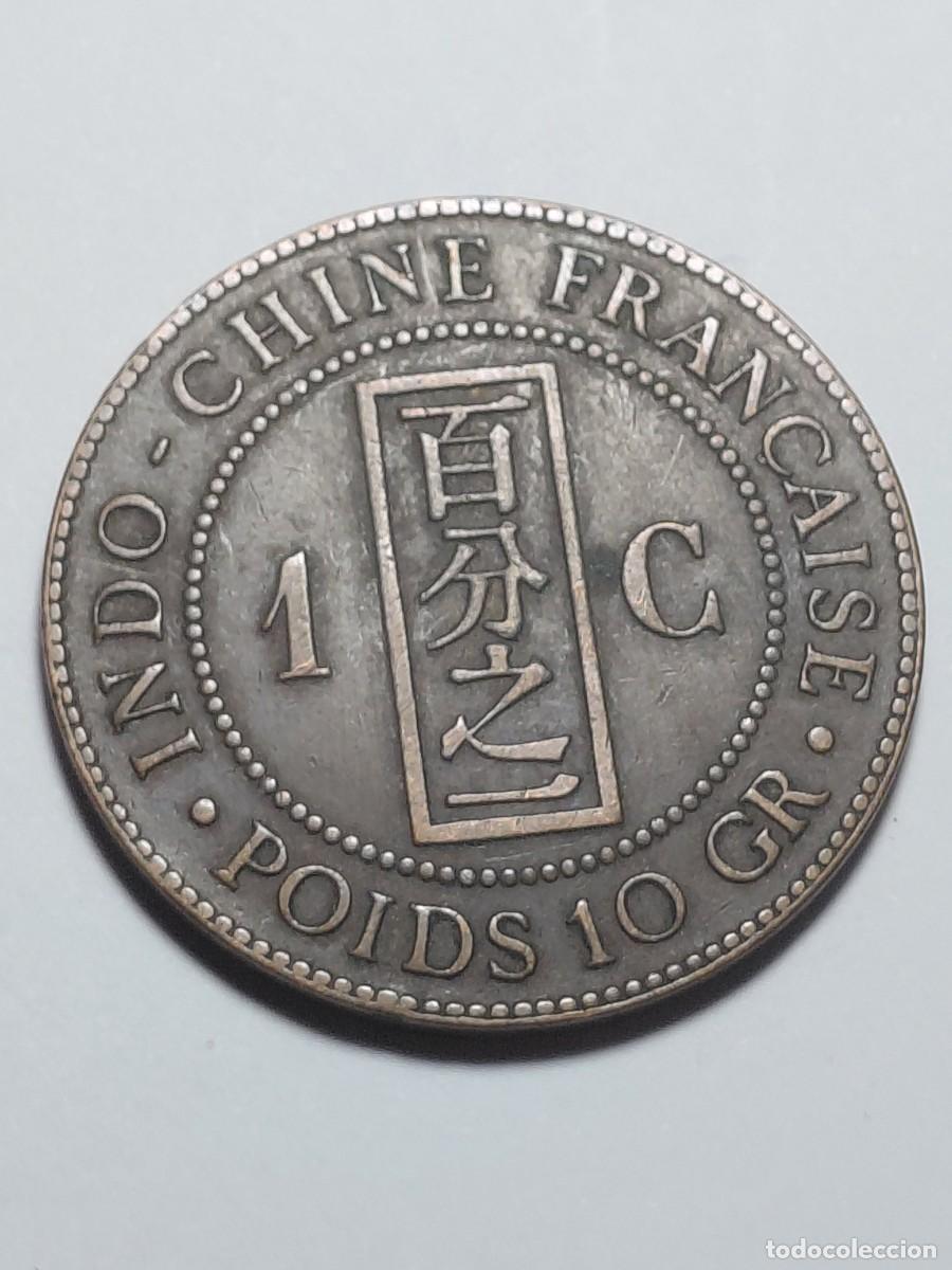 Monedas antiguas de Europa: INDOCHINA - 1 CENT 1887 KM1