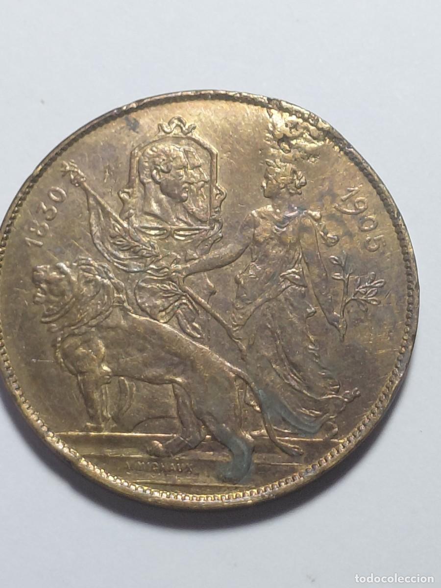 Monedas antiguas de Europa: BELGICA - MEDALLA EXPOSICION UNIVERSAL 1905 - CURIOSA!!