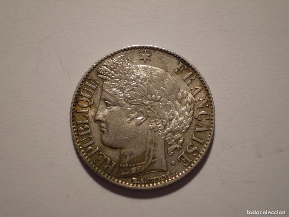 Monedas antiguas de Europa: 59SAY13 France 1887 A silver 1 franc Ceres SPL
