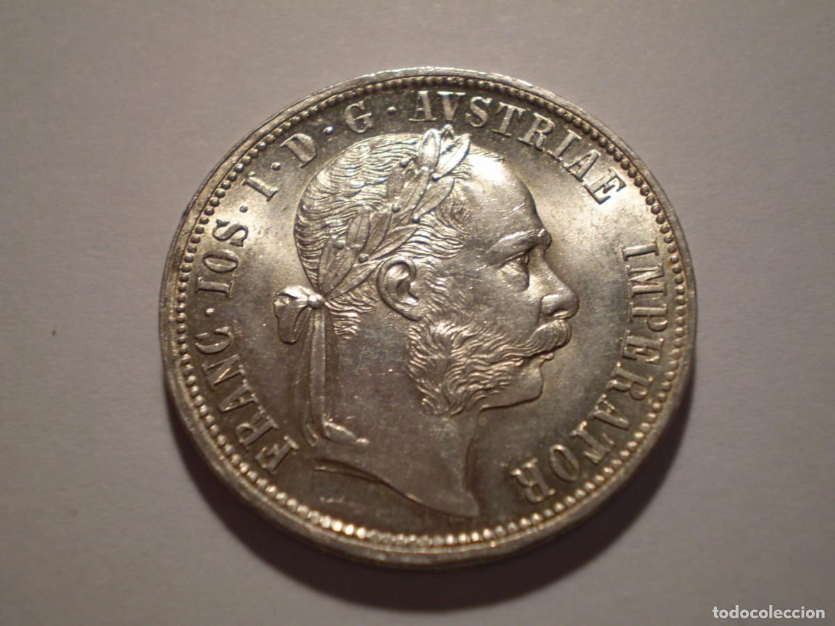 Monedas antiguas de Europa: 15SAY13 Austria 1 florin de plata 1879. Sin circular
