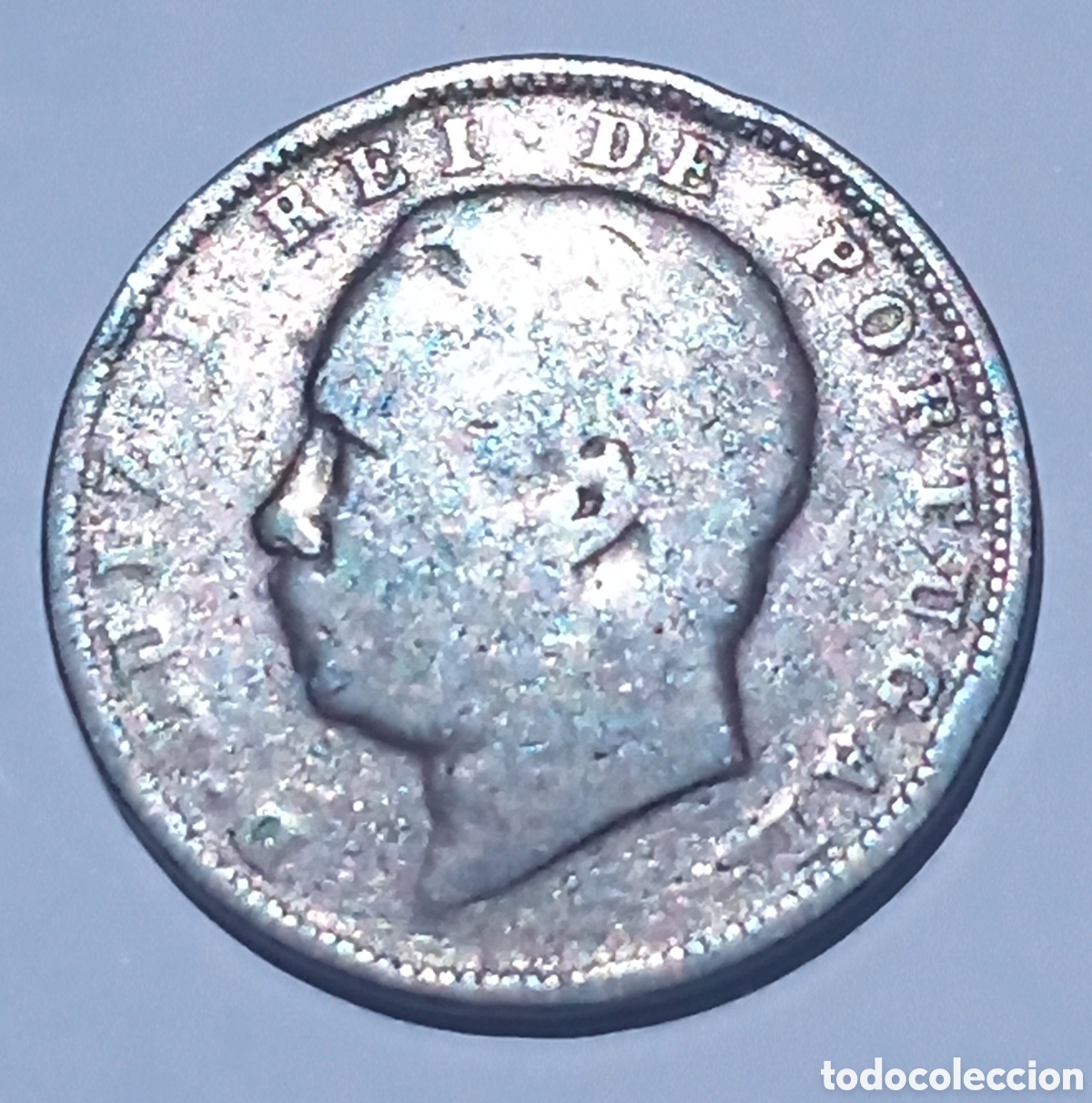 Monedas antiguas de Europa: Portugal - 10 Reis 1884 - Rc