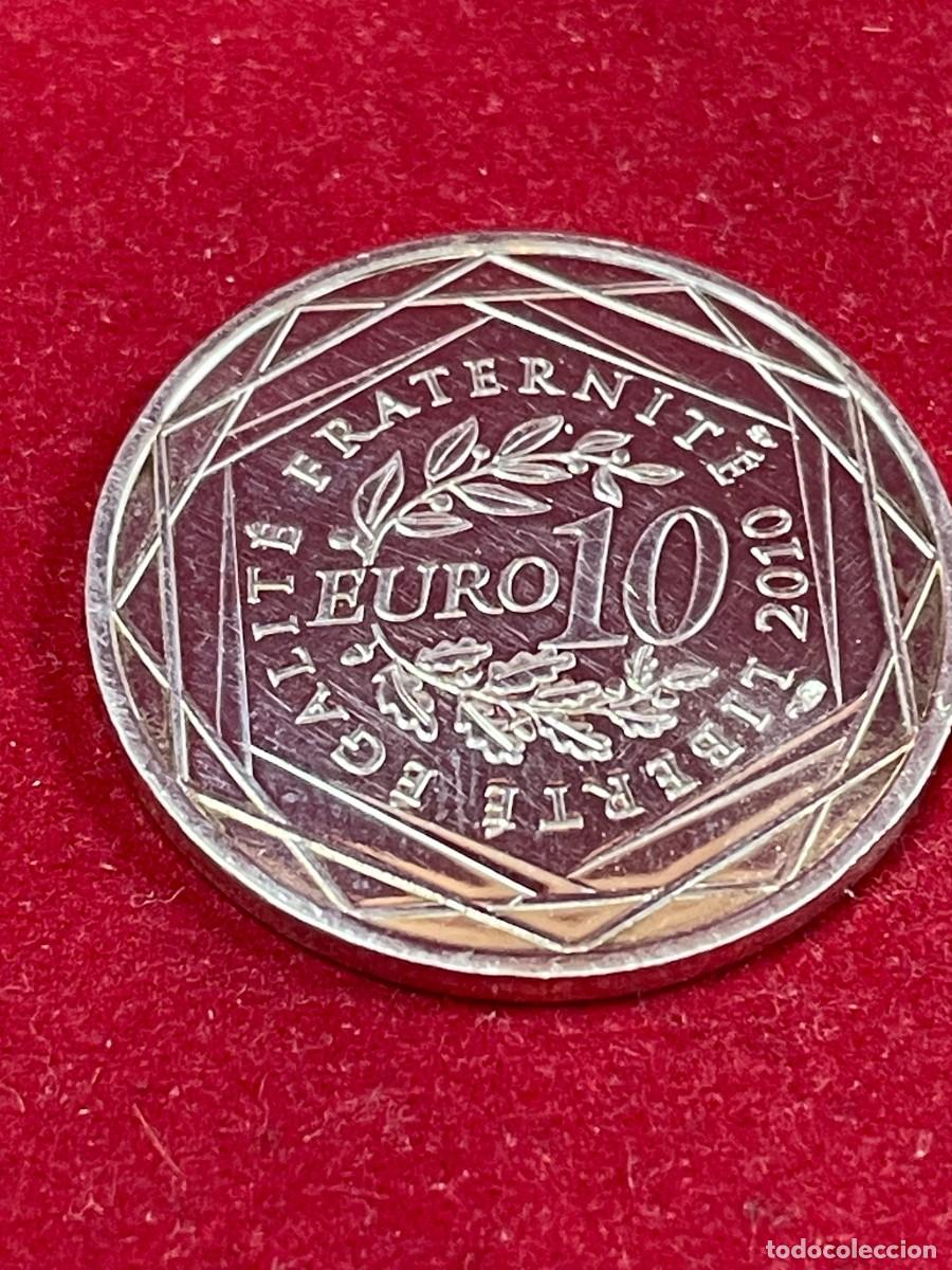 Monedas antiguas de Europa: Moneda 10 Euro Plata 2010 Francia. Regi&oacute;n Haute-Normandie. Ceca Par&iacute;s. Excelente (EBC+)